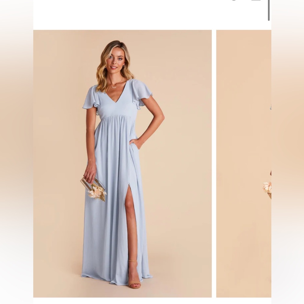 Birdy grey icy blue bridesmaid dress, NWT!